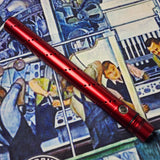 Smart Parts All American Paintball Barrel Tip 8.5"- Gloss Red