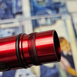 Smart Parts All American Paintball Barrel Tip 8.5"- Gloss Red