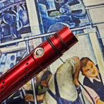 Smart Parts All American Paintball Barrel Tip 8.5"- Gloss Red