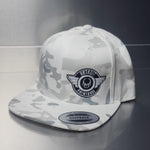 Classic White Camo Snapback